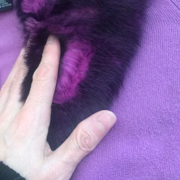 Rampage cropped sweater Purple size M - Picture 8 of 14